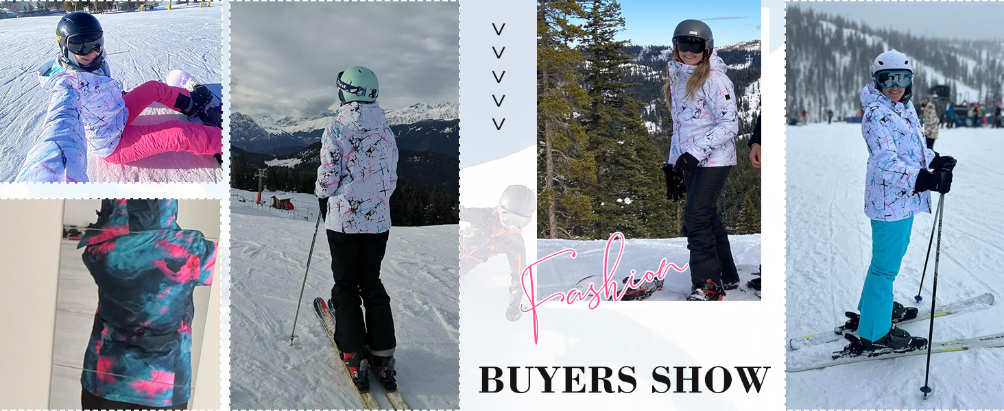 Комплект зимового одягу HOTIAN Daen: водонепроникний, вітронепроникний, для катання на лижах та сноуборді, походів та альпінізму (M, 2 кольори + рожевий)