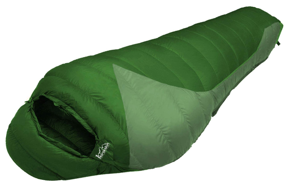 Сплячий мішок Norskskin 4 сезони, 0°C - -23°C, 230 x 82 см, водонепроникний, з кишенею для подушки