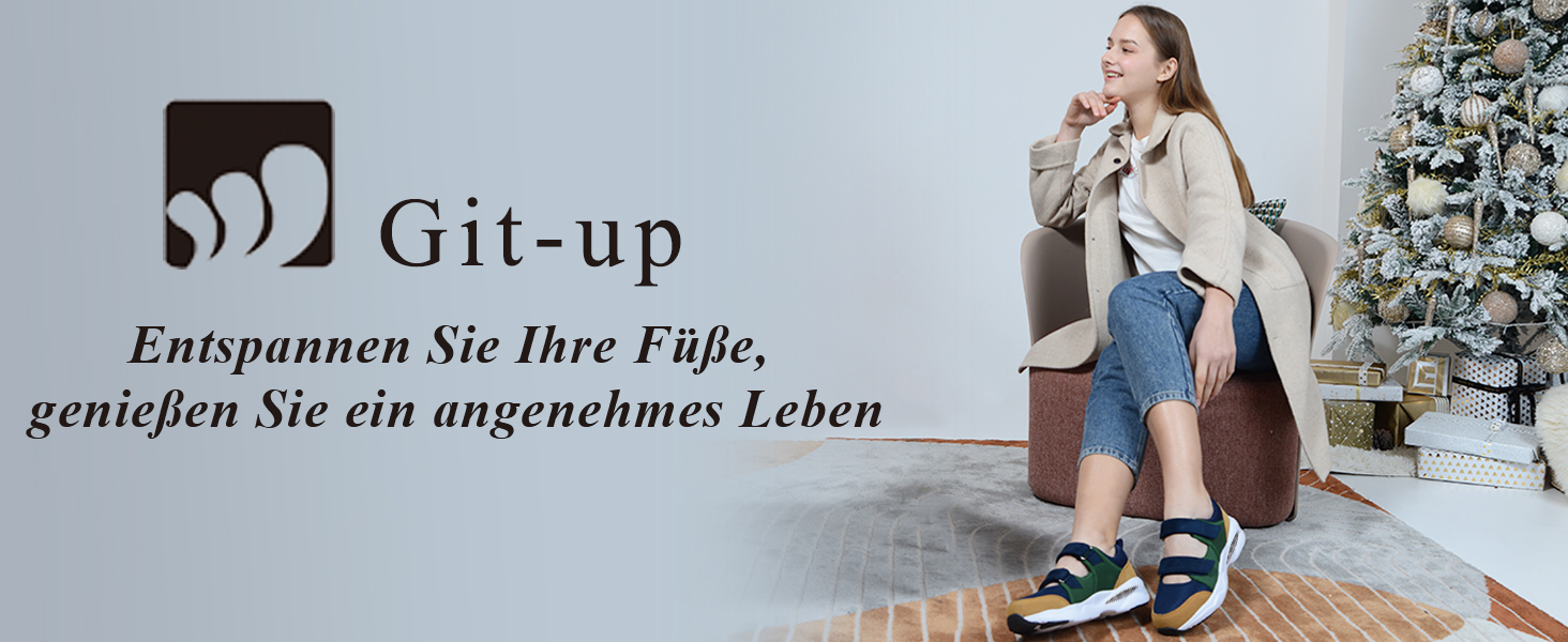 Жіночі кросівки Git-up для роботи: зручні, дихаючі, з антиковзкою підошвою, розмір 39