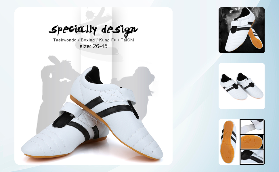 Таекуондо, бокс, карате: спортивні кросівки для тренувань (для дорослих та дітей)