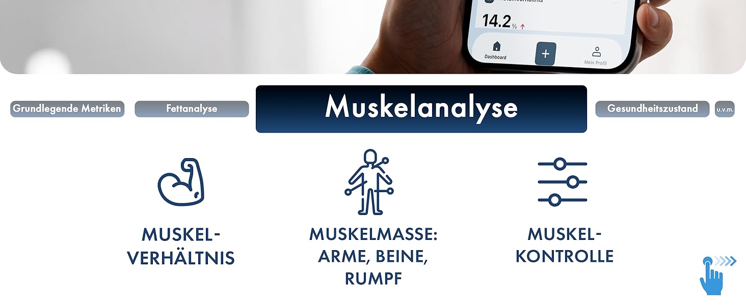 Інтелектуальна вага з аналізом складу тіла - WiFi та Bluetooth, TFT LCD дисплей, вимірювання жиру, м'язової маси, крокомір, акумулятор 800 mAh, сенсори для аналізу тіла