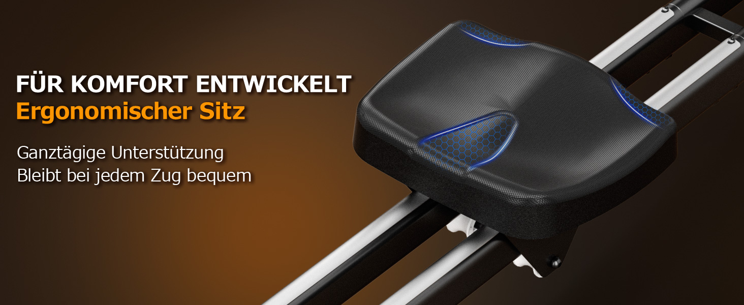 DMASUN Ручний тренажер для дому з магнітним опором, подвійними направляючими, підключенням до APP, 16 рівнів опору, LCD-дисплеєм, для кардіотренувань, до 160 кг, 32-рівнева електрична настройка (мережевий адаптер), дизайн під дерево