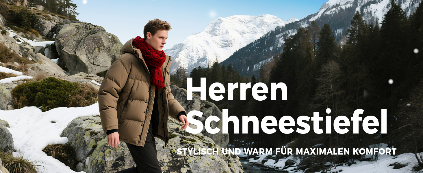 Зимові черевики JackShibo для чоловіків та жінок. Теплі, водонепроникні, з антиковзким покриттям. Зимові чоботи для активного відпочинку на природі. Розмір EU 43, колір коричневий.