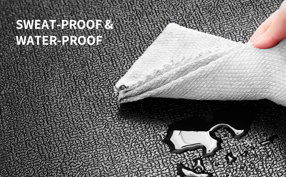 Захисний килимок PROIRON для фітнесу, 5 мм – під тренажери, бігові доріжки, еліптичні, підлогу, універсальний, також для йоги