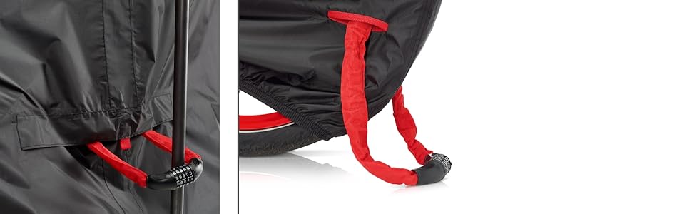 Водонепроникний чохол для велосипеда BARTSTR XL, 210x125x75 см - захист від негоди, міцний матеріал