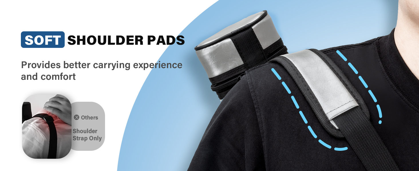 Чохол для більярдних київ: містка сумка для 2 київ з аксесуарами, фіолетовий колір, до 58 дюймів