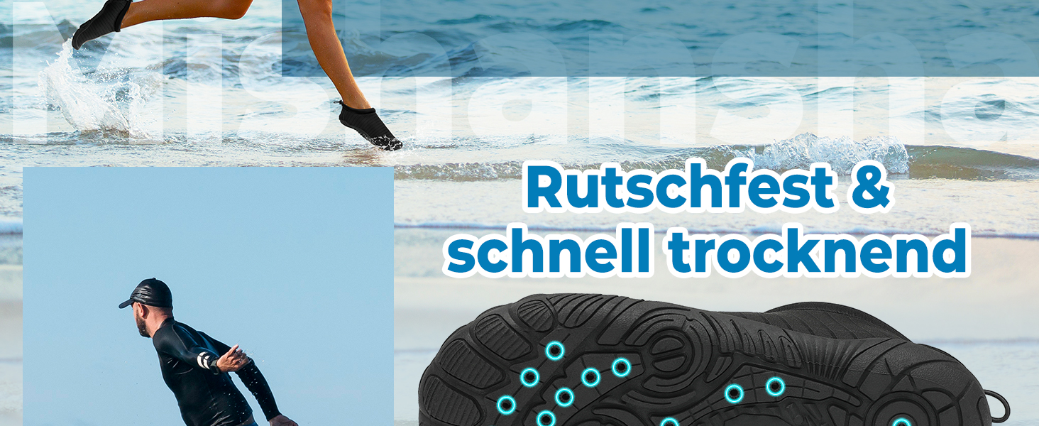 Шкарпетки-сланці Mishansha: дихаючі, антиковзні, з товстою підошвою, розмір 36-46, колір блакитний