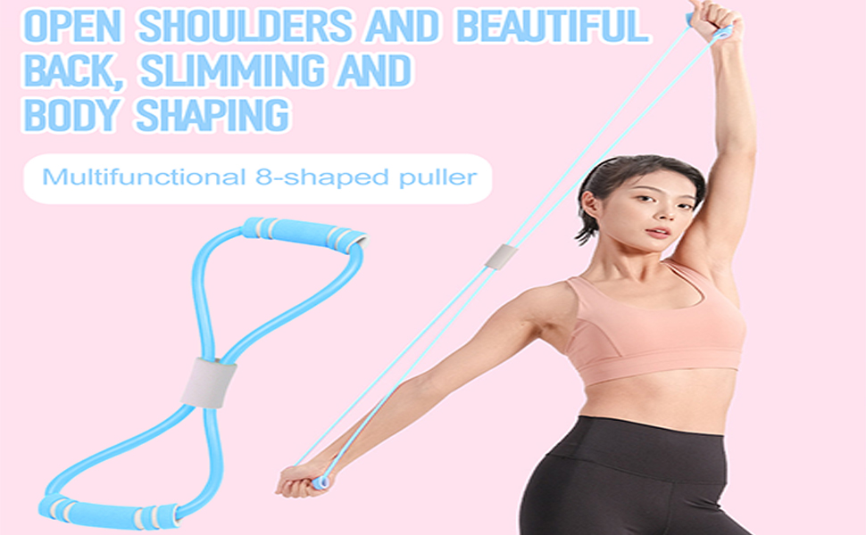 Еластичні фітнес-гумки для тренувань, набір 6 шт. (C)