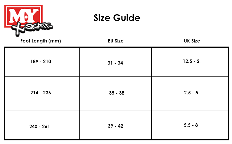Роликові ковзани M.Y X-Skate регульовані, чорно-сині, EU 35-38 / UK 2.5-5
