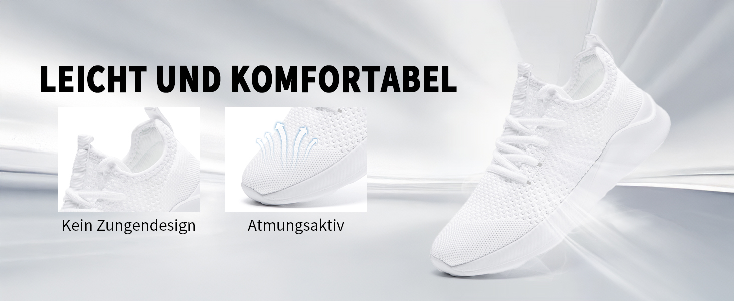 Чоловічі кросівки для спорту, тенісу, ходьби та бігу. Модельні, легкі, дихаючі фітнес-кросівки для залу та джогінгу, розмір 43 EU, білі