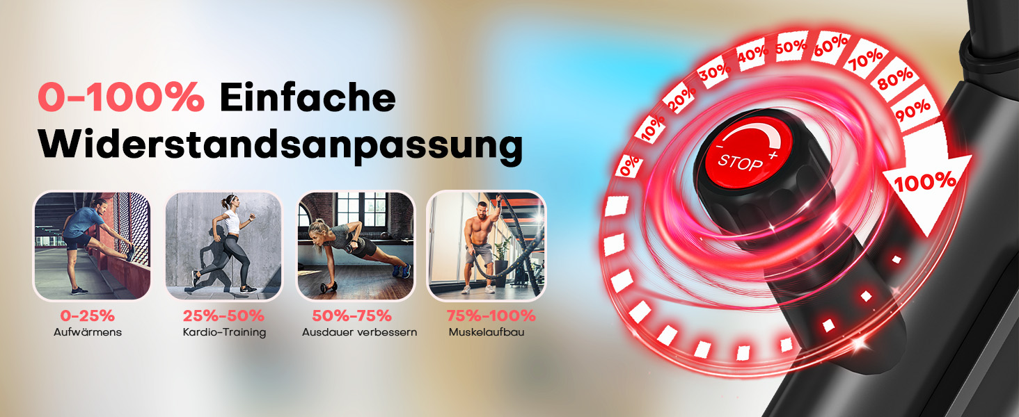 Hometrainer CHAOKE з LCD-монітором: тихе кардіотренування вдома, до 150 кг, чорно-синій