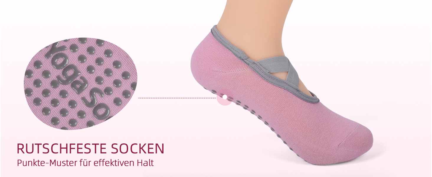 Набір для пілатесу Abahub: кільце 35см, м'яч 25см, 5 еластичних стрічок, шкарпетки для йоги, ковзаючі диски. Для жінок, домашні тренування, сила, гнучкість, стабільність та підтяжка тіла (фіолетовий)