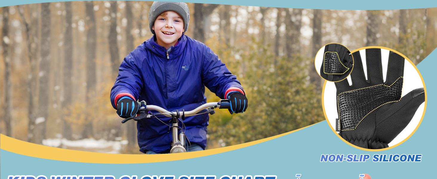 Дитячі рукавички Sukeen Softshell, теплі вело-рукавички, вітрозахисні рукавички для бігу, антиковзні рукавички для їзди на конях, спортивні рукавички для хлопчиків та дівчаток, чорно-рожеві