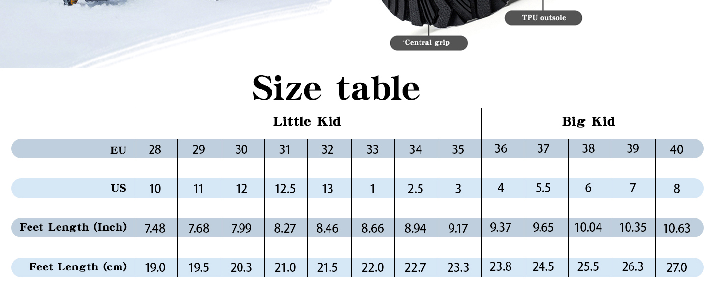 Зимові черевики для хлопчиків ASHION, 39 EU, чорні: утеплені, для трекінгу та ходьби