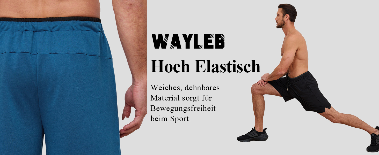 Чоловічі спортивні шорти Soer Activewear з кишенями та блискавкою, бавовняні шорти для бігу та відпочинку, темно-сині (L)