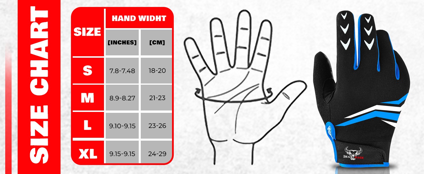 Велосипедні рукавички BEAST RAGE з посиленням, чорні, для MTB, BMX, шосе, чоловічі та жіночі, антиковзаючі, з амортизацією, для сенсорних екранів