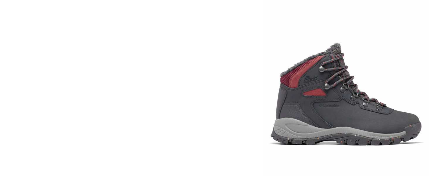 Черевики туристичні жіночі Columbia Newton Ridge WP Omni-Heat 2, Stone Green Canyon Sun (38.5 EU)