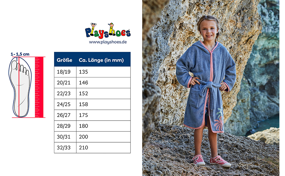 Playshoes Дитячі аквашузи для хлопчиків та дівчаток, 24/25 EU, Коралл, Mesh