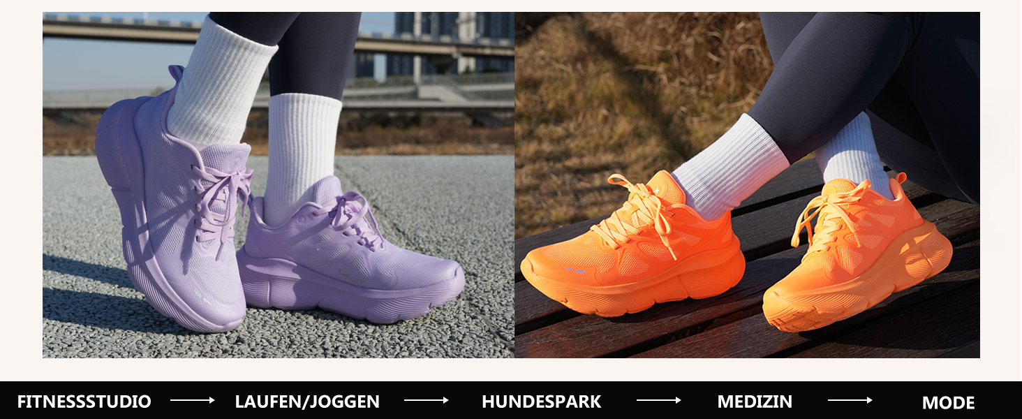 Жіночі кросівки Hawkwell Cloud Zero для ходьби та тенісу, з амортизацією, дихаючі, для спорту, фітнесу, тренувань, бігу, чорні, 42 EU