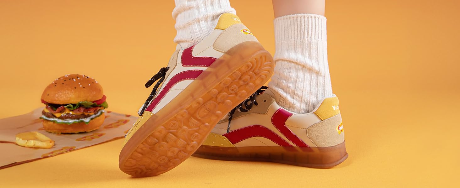 Tuopin Кросівки для тренувань, жовто-червоні, 40 EU | Неслизькі спортивні кросівки