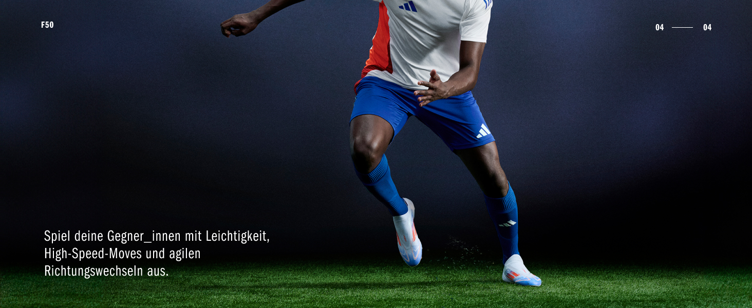 Бутси футбольні adidas F50 Club Messi, гнучка підошва, 42 EU, біло-золото-чорний колір