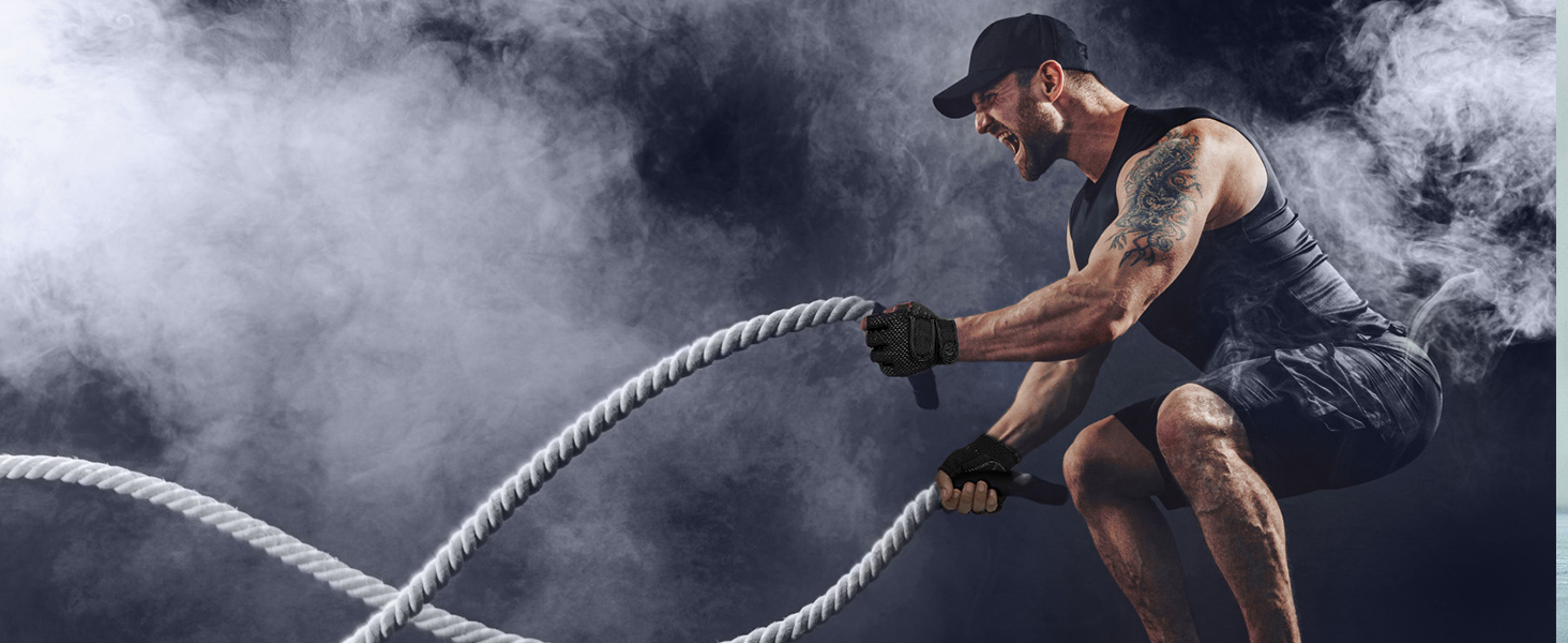 Рукавички для важкої атлетики MOREOK - [3мм гель] для чоловіків та жінок, чорні, L. Ідеально для силових тренувань, підйому ваги, тяги та підтягувань.