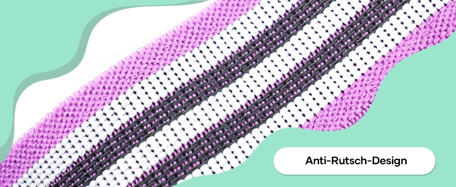 Фітнес-еластичні стрічки Suright: резистентні гумки для йоги, силових тренувань, ніг та сідниць. Набір для фітнесу (зелений, фіолетовий, чорний)