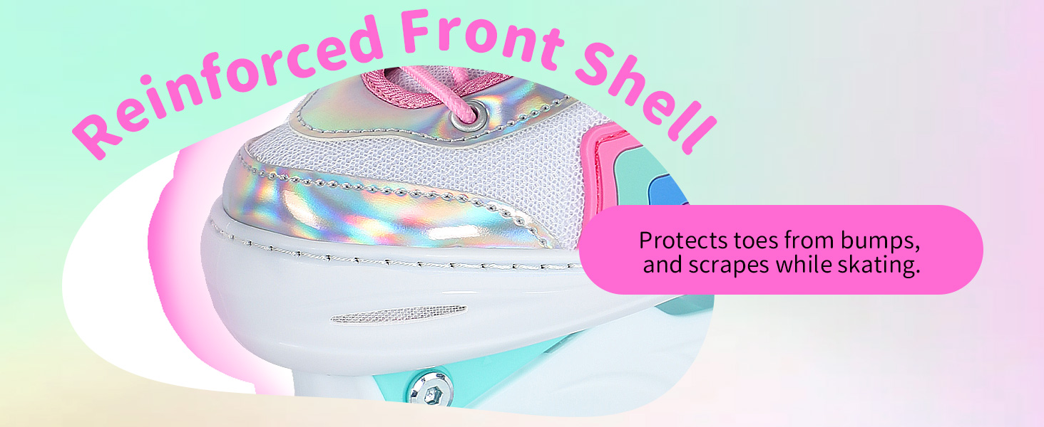 Ролики для дітей BELEEV - рожеві, регульовані, з LED-підсвіткою, 34-37 EU