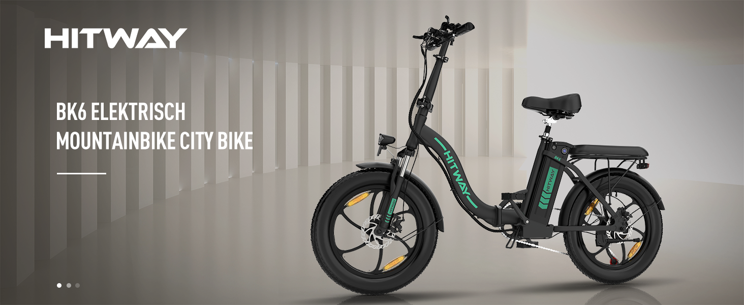 Електровелосипед HITWAY E-Bike20 Fat Tire, 12 Ач, 35-90 км, 7 передач