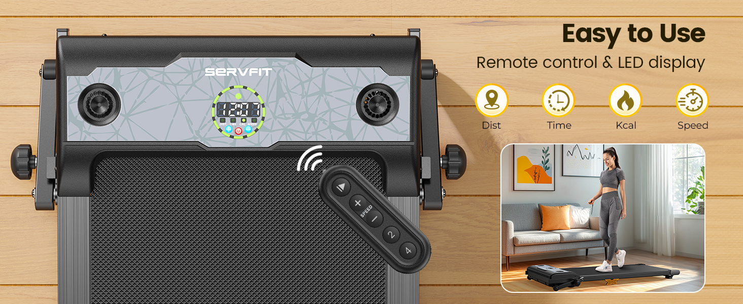 Walking Pad: Тиха бігова доріжка 3-в-1 з регулюванням нахилу до 12%, швидкість до 6 км/год, вантажопідйомність 120 кг, LED-дисплей та пульт керування. Ідеально для дому та офісу (Чорний)