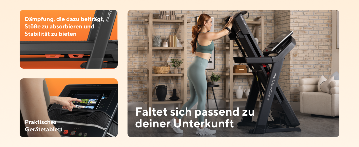 Бігова доріжка ProForm Carbon TLX - для ефективних кардіотренувань