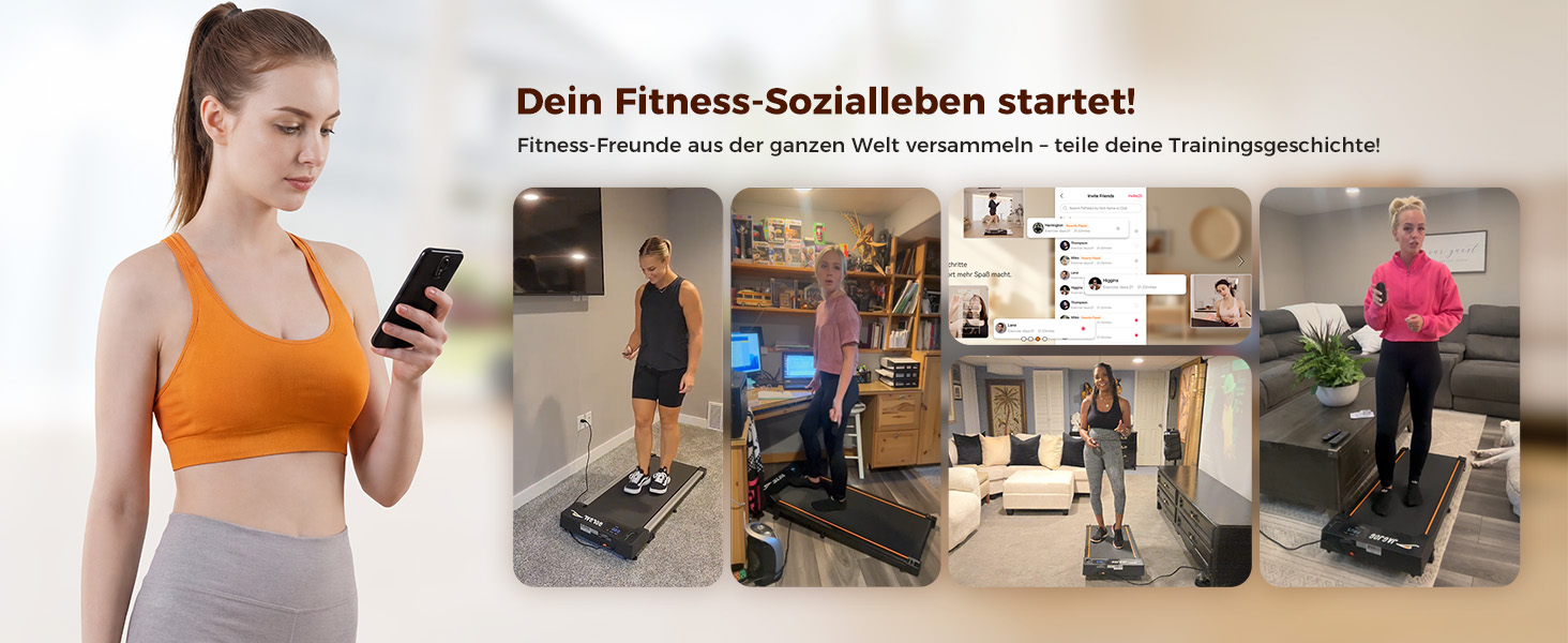 Walking Pad з регулюванням нахилу 12%, амортизація, біговий стіл з розумним додатком, двигун 2.5PS, для дому та офісу, пульт дистанційного керування та LED дисплей, 180 кг, автоматичний нахил та додаток