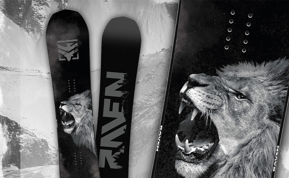 Сноуборд Raven Lion 159 см Широкий - для фрістайлу та парку