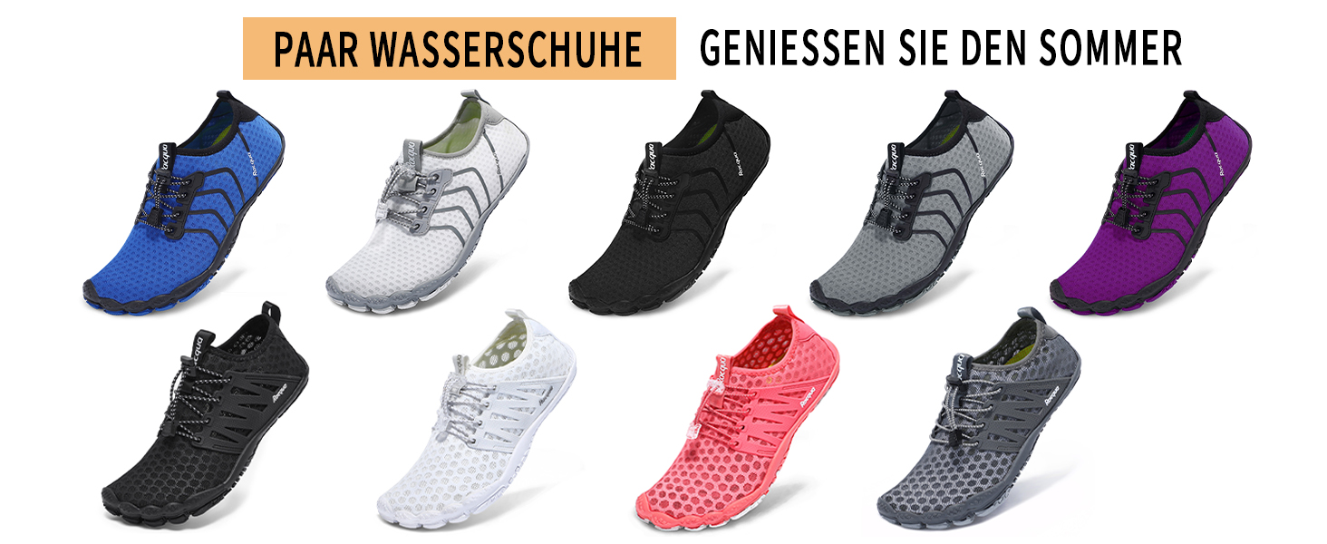 Чоловічі та жіночі водяні шльопанці з сітчастої тканини без шнурівків, 45 EU, Wz111eu, чорний