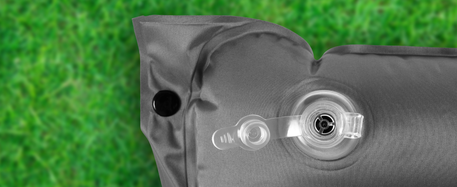 MSPORTS Килимок для кемпінгу Premium, Ultraleichte Isomatte для відпочинку на природі з насосом, вологостійкий для піших прогулянок, трекінгу та кемпінгу (Помаранчевий)