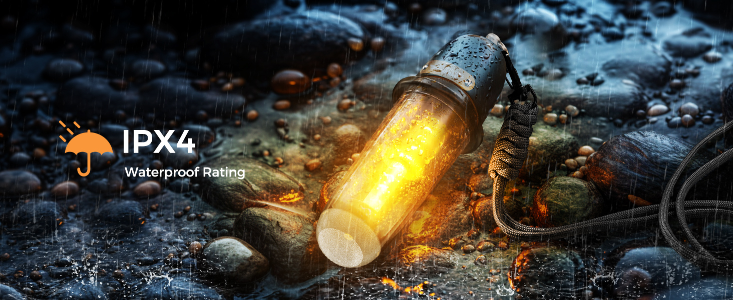 Ліхтар кемпінговий акумуляторний LED Shark з USB, IPX4, 5 кольорів, портативний, для туризму, риболовлі, надзвичайних ситуацій (чорний)