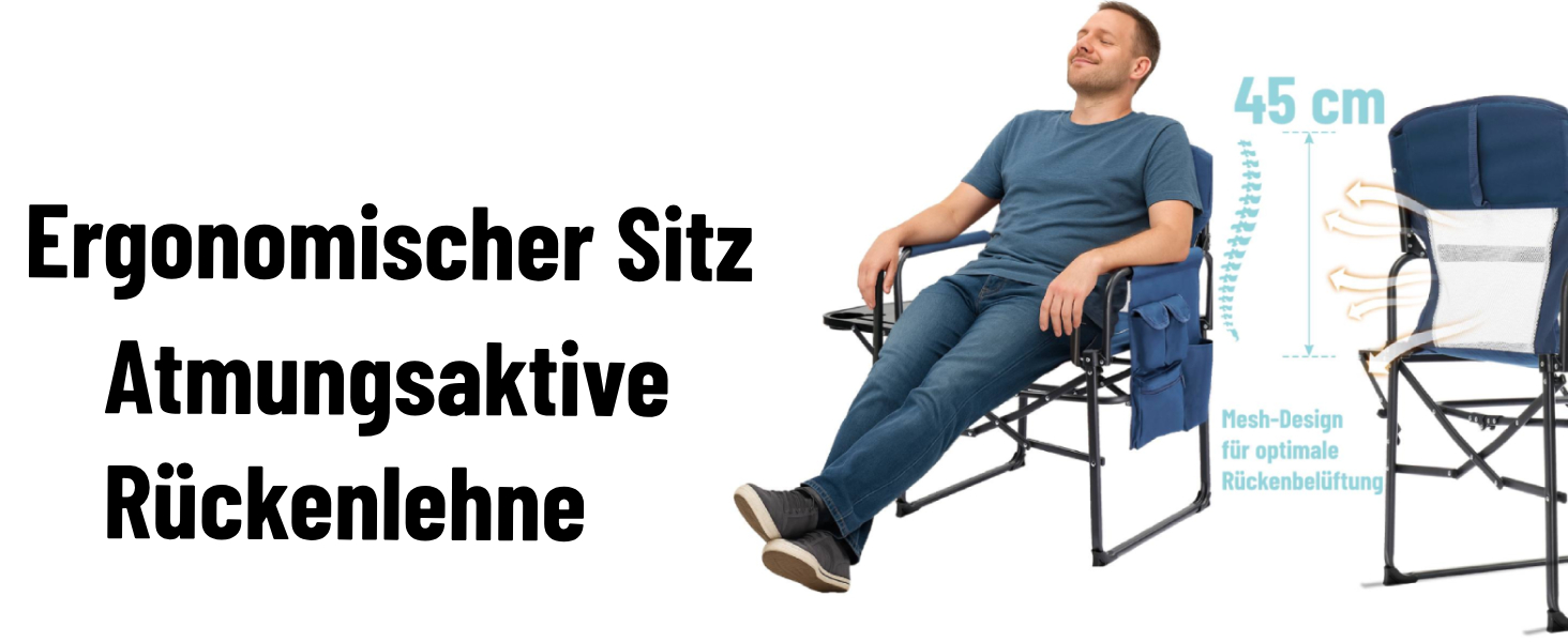 Складний туристичний стул LEADZM з бічним столиком та відділенням для зберігання, 120 кг, 600D Oxford, метал, 62x60x92 см, коричневий