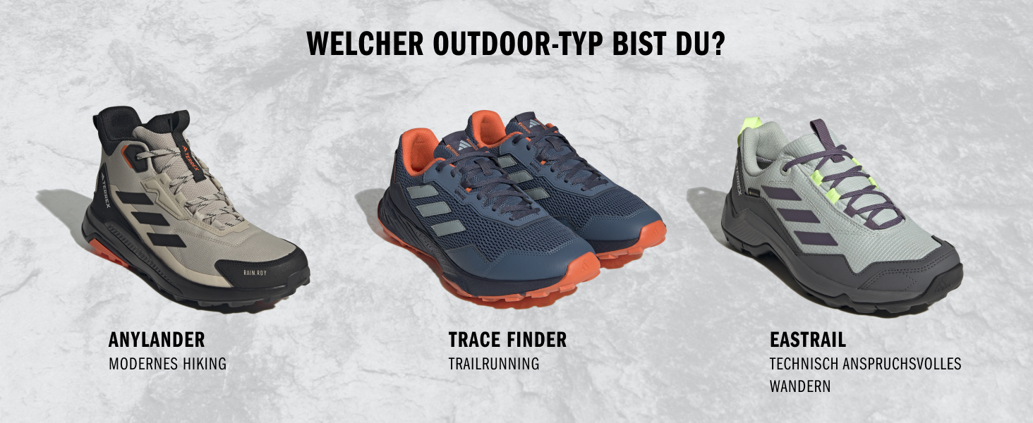 Черевики трекінгові Adidas Eastrail 2.0 RAIN.RDY, 44 EU, Помаранчевий, Чорний, Кораловий