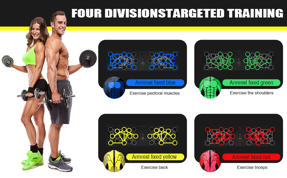 Складне тренажер для віджимань 24 в 1: дошка для віджимань, багатофункціональний фітнес, тренування всього тіла, ефективні ручки для віджимань, нарощування м'язів вдома