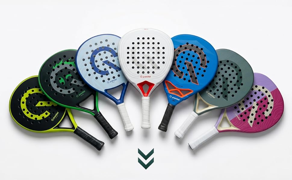 Ракетка для падел Q Padel C300 360g (3K Carbon) – для контролю, легка, унісекс