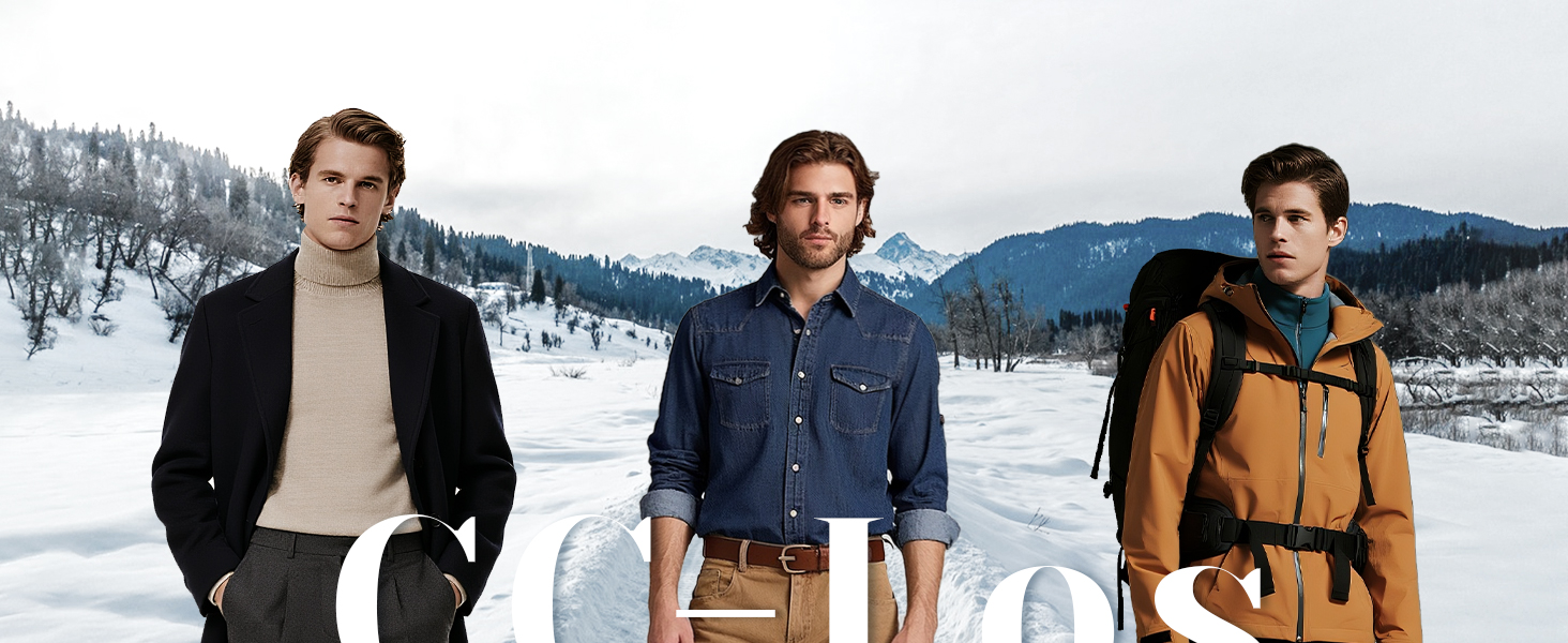 Чоловічі зимові черевики CC-Los: теплі, з підкладкою, антиковзаючі, розмір 40-48 EU (43 EU, сірий 46)