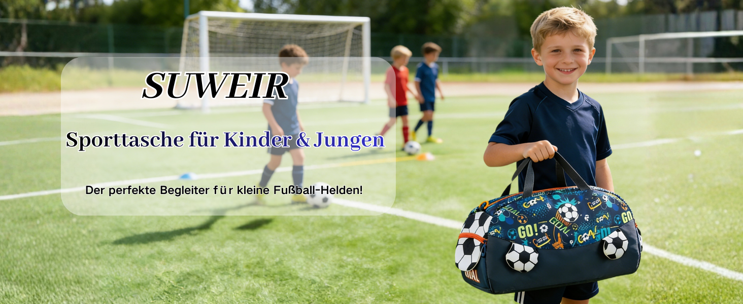 Дитяча спортивна сумка для плавання та футболу, водонепроникна дорожня сумка-даффл для хлопчиків та дівчаток, для фітнесу та школи