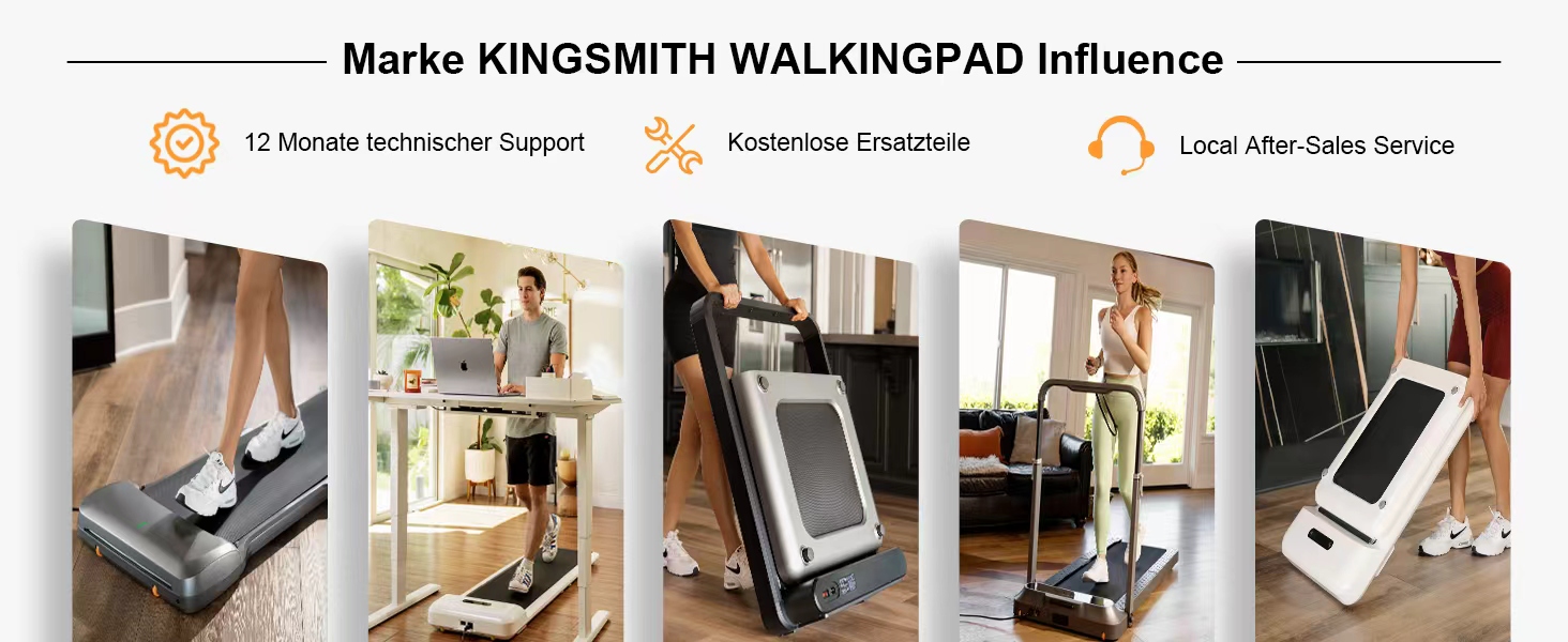 WalkingPad KingSmith Z1, P1, A1 Pro, Z3 Hybrid+ - Ходунки для дому та офісу, складані