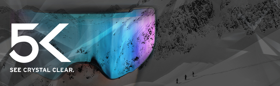 HEAD Contex Pro 5k - унісекс гірськолижні та сноуборд окуляри (1 шт.) червоний/чорний