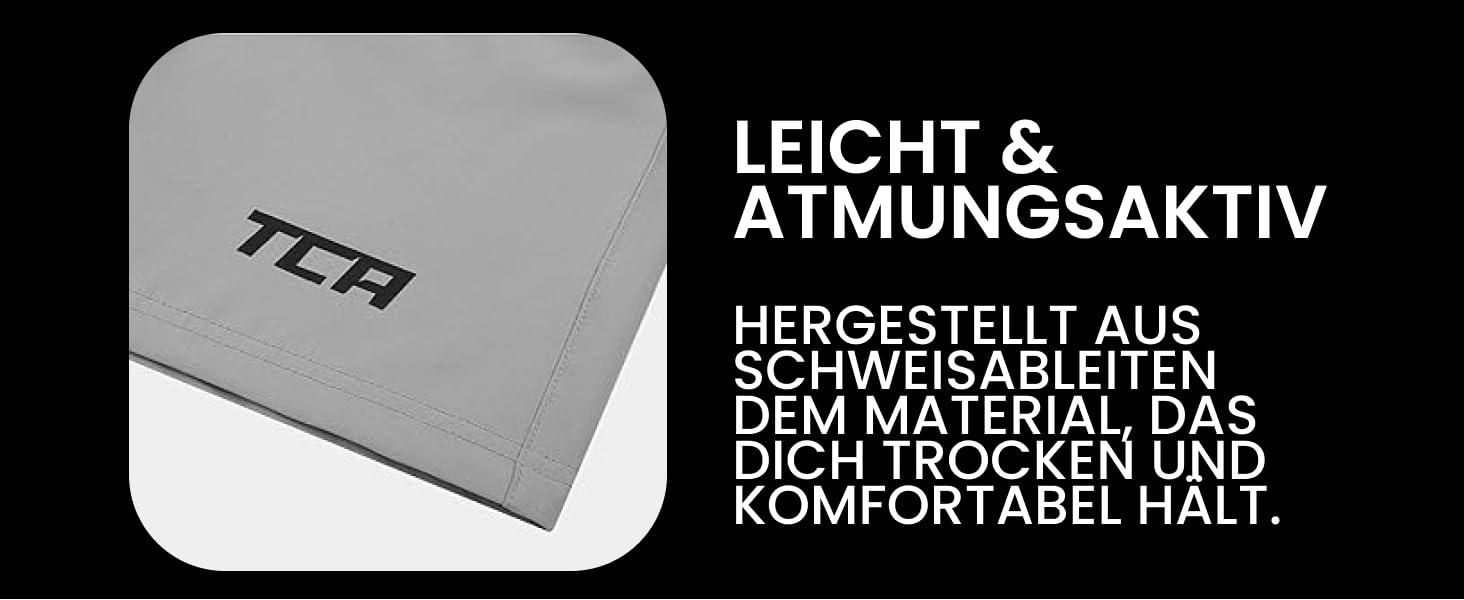 Шорти спортивні чоловічі короткі TCA - чоловічі шорти для занять спортом з кишенями на блискавці, червоні