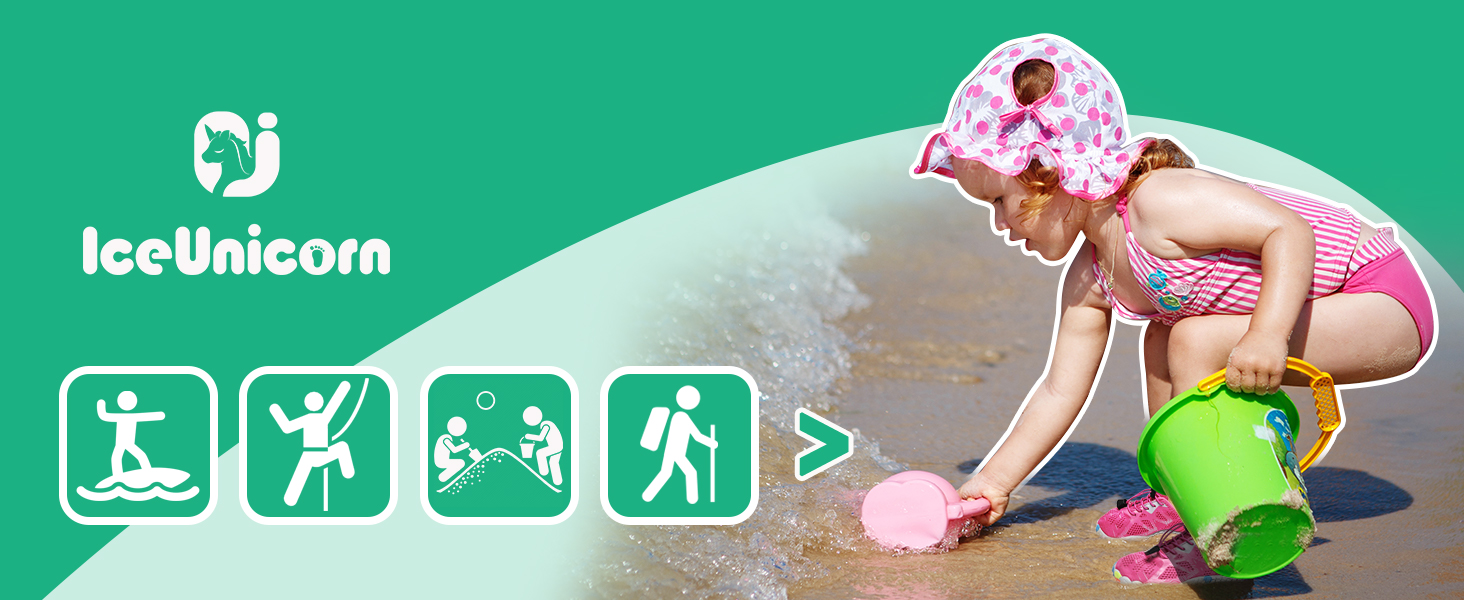 Дитячі шльопанці IceUnicorn для хлопчиків та дівчаток: шкарпетки для плавання, піску, трекінгу, 31 EU