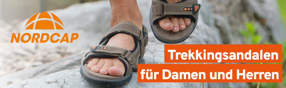 Трекінгові сандалі NORDCAP для жінок та чоловіків, зручні для хайкінгу та відпочинку на природі, з профільною підошвою та застібкою-липучкою, розміри 37-46, колір антрацит