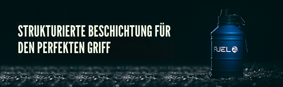 Металева пляшка для води Extra Stark 1.3L та 2.2L - Без витоку, BPA-Free - Міцна пляшка для спортзалу, спорту та дорослих (1300 мл, Чорний)