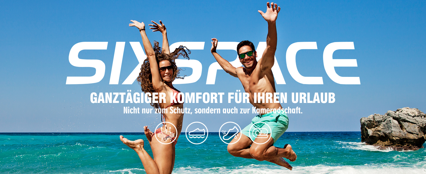 Шкарпетки для плавання та водних видів спорту (чоловічі/жіночі) – дихаючі, швидковисихаючі, розмір 34-47, колір чорний