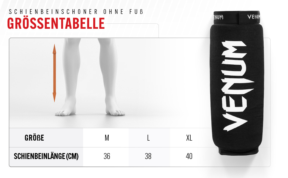 Захисники гомілок Venum Kontact (без підошви), чорний/чорний